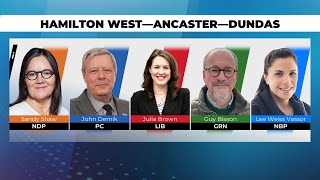 Hamilton West-Ancaster-Dundas MPP candidates say healthcare, affordability a big issue