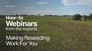 Webinar: Making Grassland Reseeding Work for Your Grazing System – Germinal GB