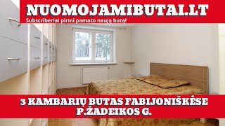 #Nuomojamas 3 atskirų kambarių butas  #Fabijoniškėse #Vilniuje