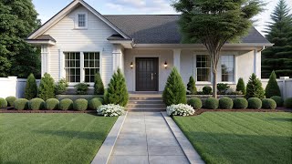 Minimalist Front Yard Landscaping | Achieving a Contemporary and Serene Outdoor