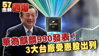 華為麒麟990發表！3大台廠受惠股出列- 徐俊相《金錢週爆》