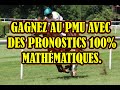 [METHODE PMU] Dernière Astuce !!!!!!! GAGNEZ AU PMU AVEC DES PRONOSTICS 100% MATHÉMATIQUES