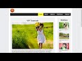 Build a Responsive Grid CSS Website Layout From Scratch  | Simple Landing Page Only HTML & CSS