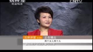 20150114 法律讲堂  两个女人两个儿