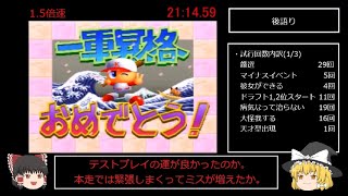 【パワプロ97開幕版】ミート6+オールA作成RTA  00:21:22【解説あり】