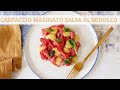 Ossobuco con carpaccio di manzo marinato e salsa al midollo-Ricetta gourmet-Chef Deg-Saporie