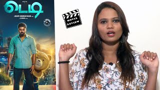 Teddy Review | Teddy movie review | Arya, Sayyeshaa, Sathish | D. Imman | Shakti Soundar Rajan