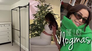 New closet, maternity shoot & my last video of 2022!!! Farewell Vlogmas
