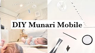 DIY Munari Mobile | Montessori Baby