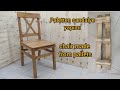 DIY Chair Made From Pallets | Paletten Sandalye Yapımı | Cadeira Feita De Paletes