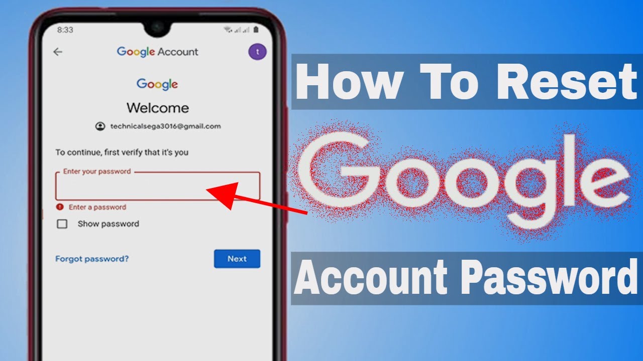 How To Recover Forgotten Google Account Password Without Recover Email ...