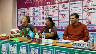 SAFF U-20 Women's Championship 2023 | Press Conference