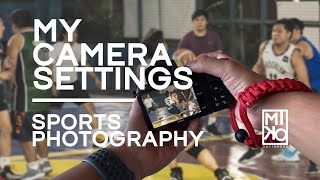 My Camera Settings | POV Sports & Action Photography | Nikon Z50 | Basketball