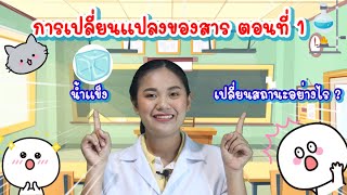 ep.13 วิทยาศาสตร์ ป.5 เรื่อง น้ำแข็งเปลี่ยนสถานะอย่างไร by ครูเมย์ ชนากานต์