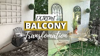 EXTREME BALCONY TRANSFORMATION | DIY MAKEOVER | Jade Vanriel