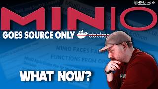 MinIO Just Pulled Its Docker Images – What This Means for Your Homelab in 2025!