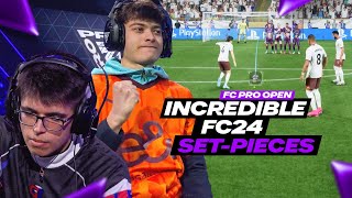 The best set pieces of FC Pro Open! #FC24 #FCPro #EASPORTS