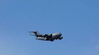 Bird Attacks C-17, Paused View, Elmendorf Alaska June 10 2010