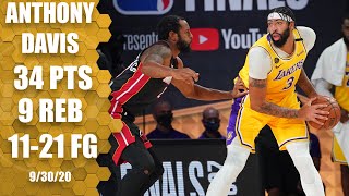 Anthony Davis leads Lakers with 34 points vs. Heat [GAME 1 HIGHLIGHTS] | 2020 NBA Finals