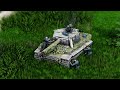 Encounter of a T-34 with a Camouflaged Tiger Tank in the Forest | Tilt Shift