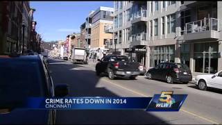 Cincinnati crime statistics decreasing