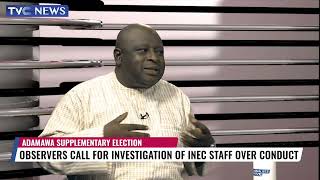 Adamawa: Observers Call For Investigation Of INEC Staff Over Declaration Of Binani As Winner