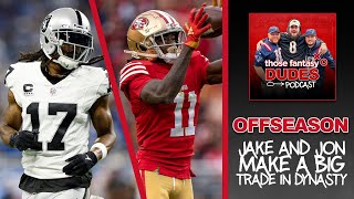 Offseason Playbook - Jake and Jon Make a Big Trade in Dynasty and League-mate Connor Joins the Show