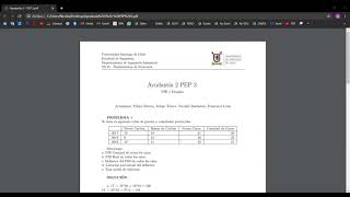 Ayudantía 3 - PEP 3 | Nicolás Borbarán