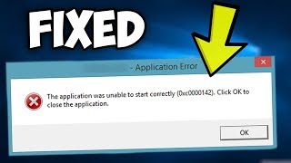 2024 Fix: The Application Was Unable to Start Correctly 0xc0000142 Error in Windows 10