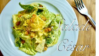 【自家製ドレッシングで作る本格シーザーサラダ🥬】/How to make Caesar salad/美味しいサラダ/Ensalada César【簡単料理】