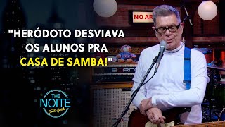 Heródoto Barbeiro foi professor do Roger, do Ultraje a Rigor | The Noite (31/07/24)