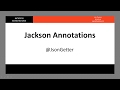 Jackson Serialization - 2 - JsonGetter Annotation