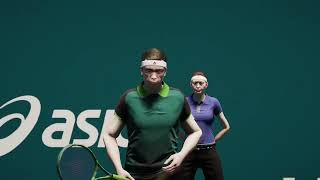 Matchpoint Tennis Championships carrière professionnelle MPT 1 Xbox séries X gameplay