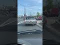 Амереканская машина едет.  An American car drives through Moscow. Around Moscow by car from the USA