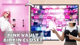 JEFFREY STAR HAS SO MUCH PINK! Pink Vault Closet Tour with HUGE collection of Bi