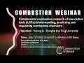 Fundamental combustion research of low-carbon fuels (LCFs)