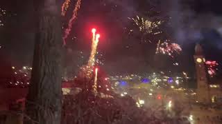 Landungsbrücken Silvester 2023 Hamburg