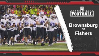 Brownsburg gets late TD to defeat Fishers 31-30 | Operation Football