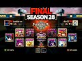 SEASON 28 FINAL. KELIANBAO (Rank 2) vs LADRILLO (Rank 1) in Summoners War Legend Tournament S28