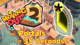 Moving Out 2 Pennys Portal Palace - Easy way to get all 5 stars