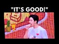 KIM SOO HYUN EATS PIZZA WITH PINEAPPLE FOR THE FIRST TIME | BENCH MANILA FANMEET