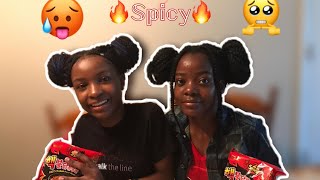 Spicy noodles challenge 🥵 🌶|| Helene Consolata