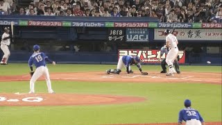 -2023.08.19-【NPB】６回裏 髙橋宏斗 暴投で同点を許す 中日ドラゴンズ（vs東京ヤクルト）