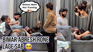 Abresh Bimar Hoke Blame kiya sisters ko | Blaming Prank on Sister | Fokats | Abresh & Zeeshan