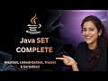 SET in Java | HashSet | LinkedHashSet | TreeSet (SortedSet Explained) | Beginners