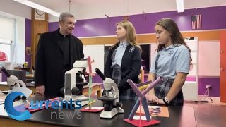 Bishop Brennan Kicks Off Catholic Schools Week with Mass and Winter Wonderland Tour at St. Ephrem's