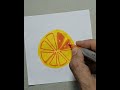 Draw Orange 🍊 Easy #viral #gulabisadi #marathi@createwithjayti @CoComelon #youtubeshorts