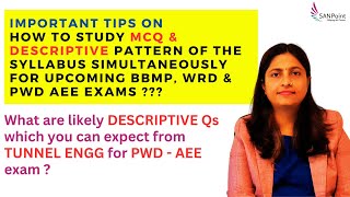 How to study for BBMP, WRD \u0026 PWD AEE exams simultaneously ?