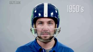 Through The Decades: Football Helmet