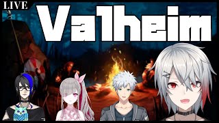 【valheim】コラボでヴァルヘイム 村づくり＆ボス戦やる【Vtuber】